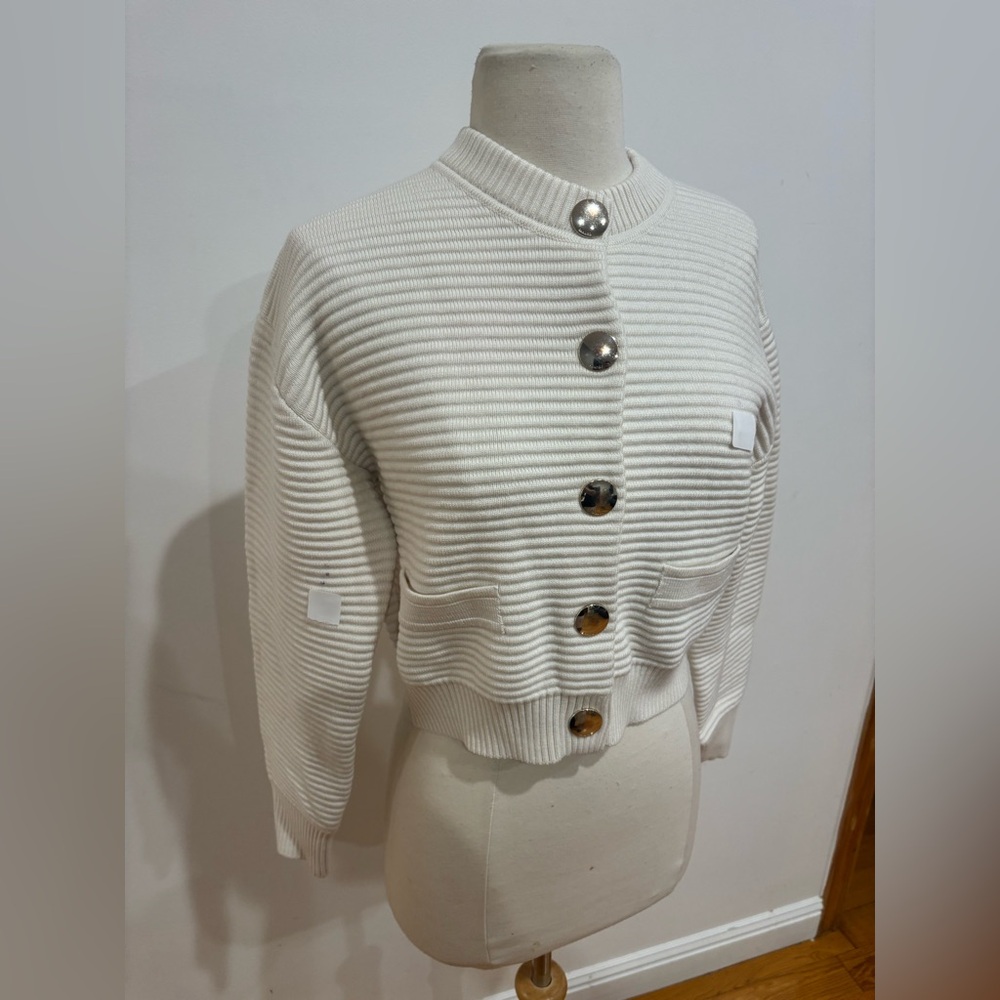 Sandro Ines Knit Cardigan, Size: US 4/6 - Picture 8 of 16